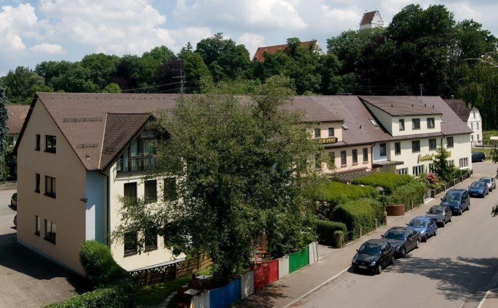 Hotel Zur Post Лайпхайм Екстериор снимка